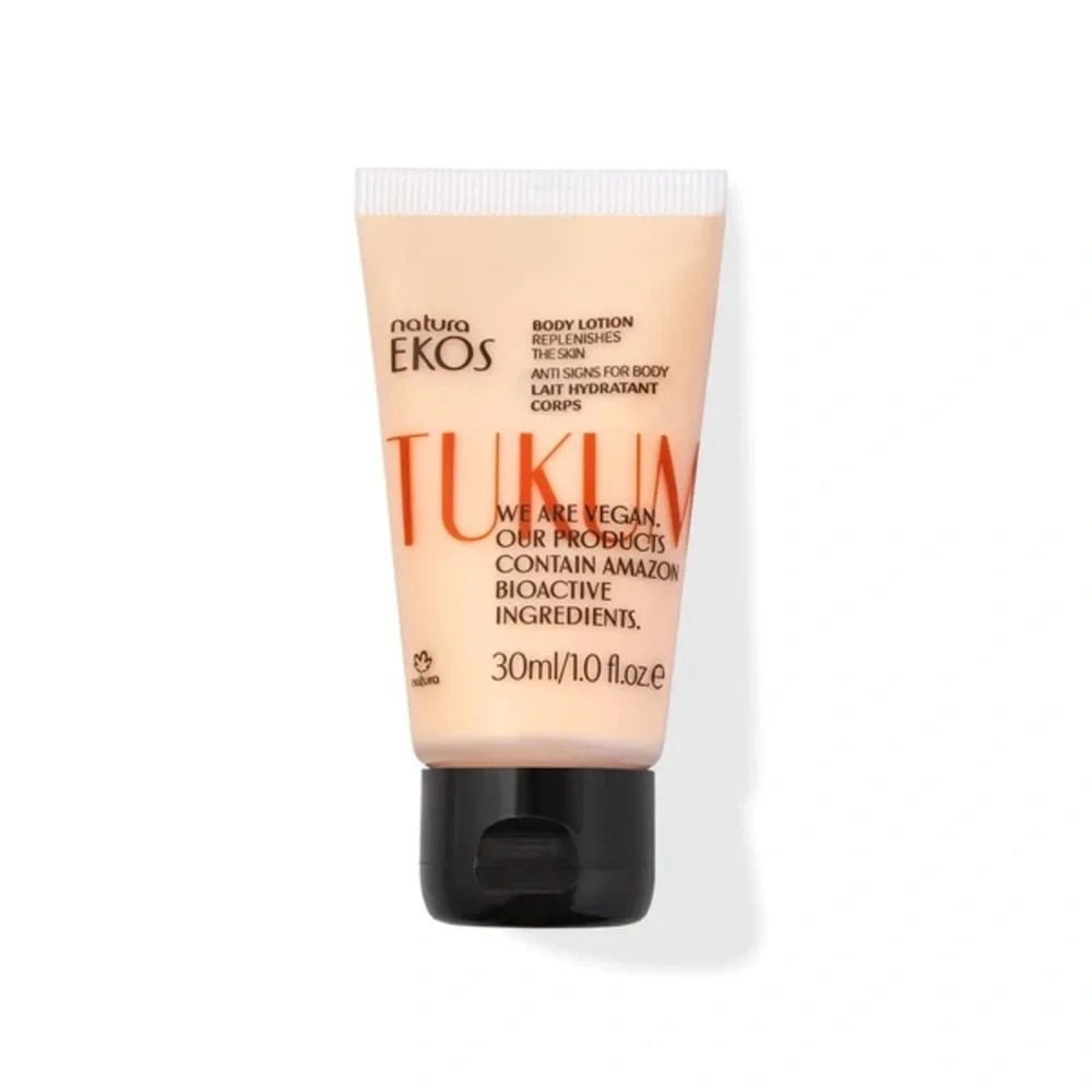 Natura Ekos Tukuma Body Lotion 30ml 1.0 fl oz Travel Size SEALED